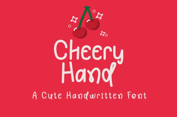 Cheery Hand Font: A Playful, Professional Script for Small Businesses