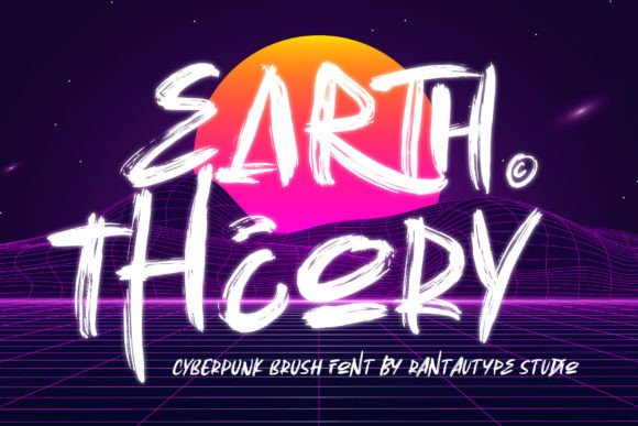 Earth Theory: A Street Brush Font That Elevates Digital Branding
