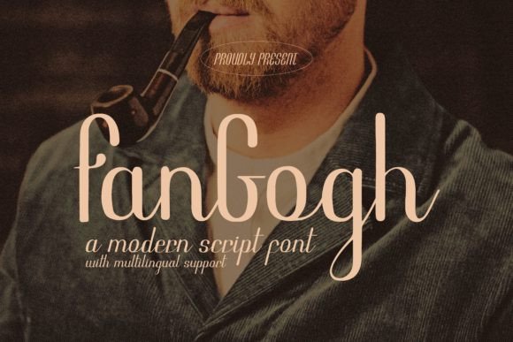 Fangogh: A Modern Script Font That Feels Like a Quiet Conversation