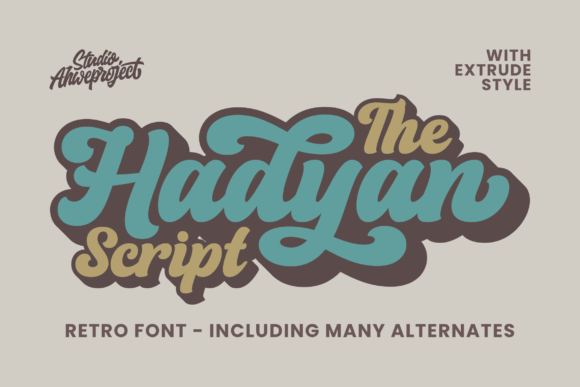 Hadyan: A Bold Handwritten Font That Elevates Real Small Business Branding