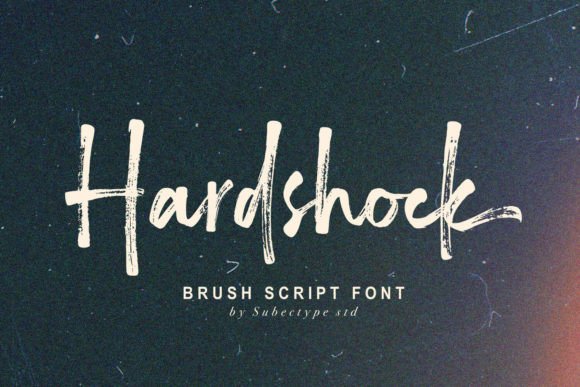 Hardshock: A Handwritten Font That Makes Your Campaigns Instantly Recognizable