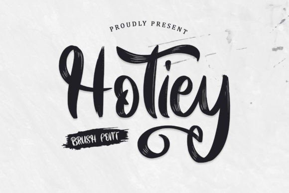 Hotiey: A Handwritten Script Font That Converts Scroll Into Stop