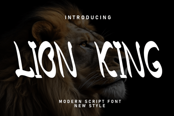 Lion King: A Playful Script Font for Digital Branding