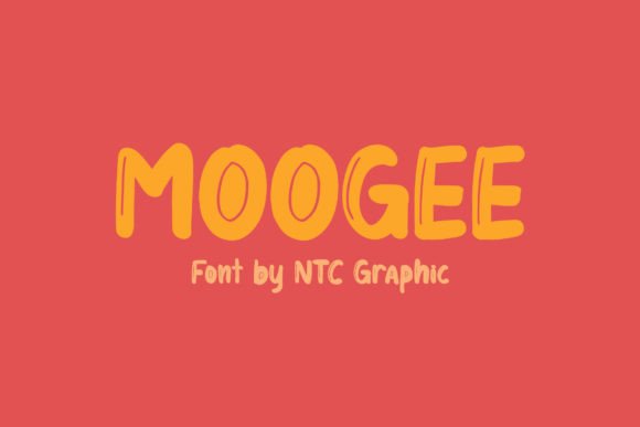 Moogee: A Playful Handwritten Font for Editorial Charm