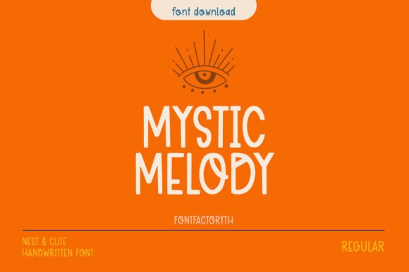 Mystic Melody Font: A Handwritten Display Typeface for Warm, Scroll-Stopping Campaigns