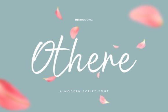 Othere: A Modern Script Font for Scroll-Stopping Brand Content