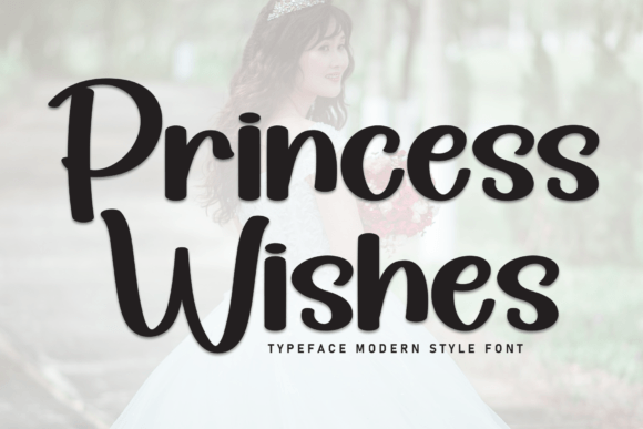 Princess Wishes: A Handwritten Display Font That Connects