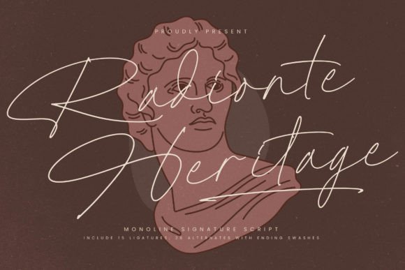 Radionte Heritage: A Handwritten Font That Earns Its Place in Real Campaigns