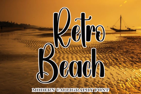 Retro Beach: A Handwritten Font with Quiet Confidence
