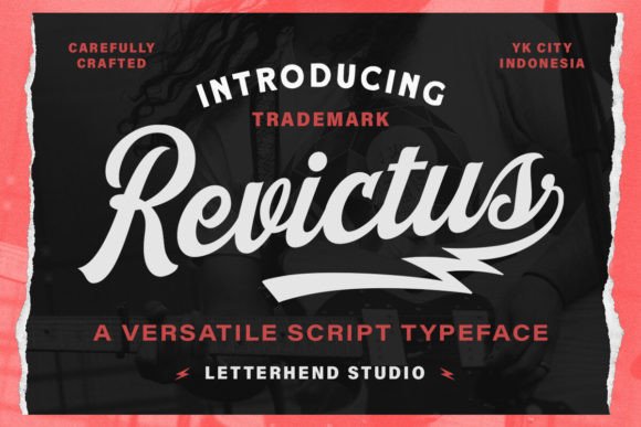 Revictus: A Vintage Script Font That Elevates Digital Branding