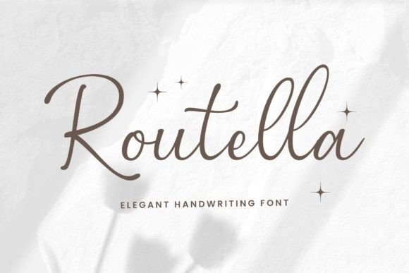 Routella: A Handwritten Font That Elevates Digital Branding