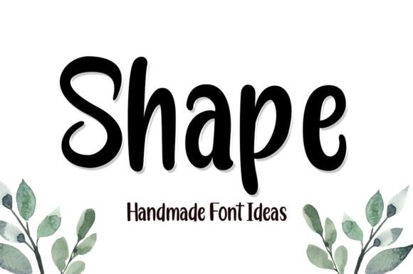 Shape Love: A Modern Handwritten Font for Digital Branding