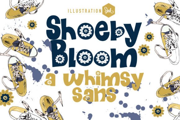Shoeby Bloom: A Whimsical Script Font for Editorial Warmth