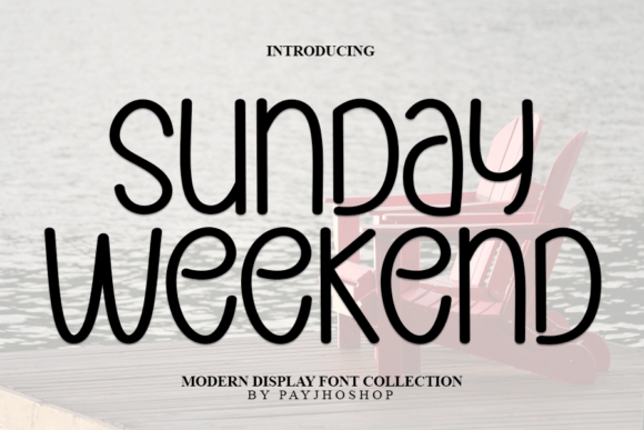Sunday Weekend: A Modern Script Font That Elevates Real Business Branding