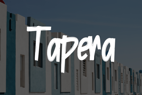 Tapera: A Script Amp Font That Converts Scrollers Into Clickers