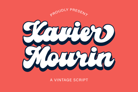 Xavier Mourin: A Script Font for Editorial Elegance