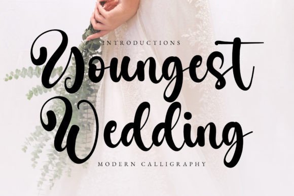 Youngest Wedding: A Refined Script Font for Elegant Web Headlines